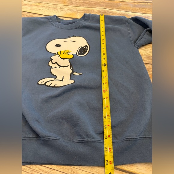 Peanuts Blue Sweater with Snoopy Design - Picture 5 of 5
